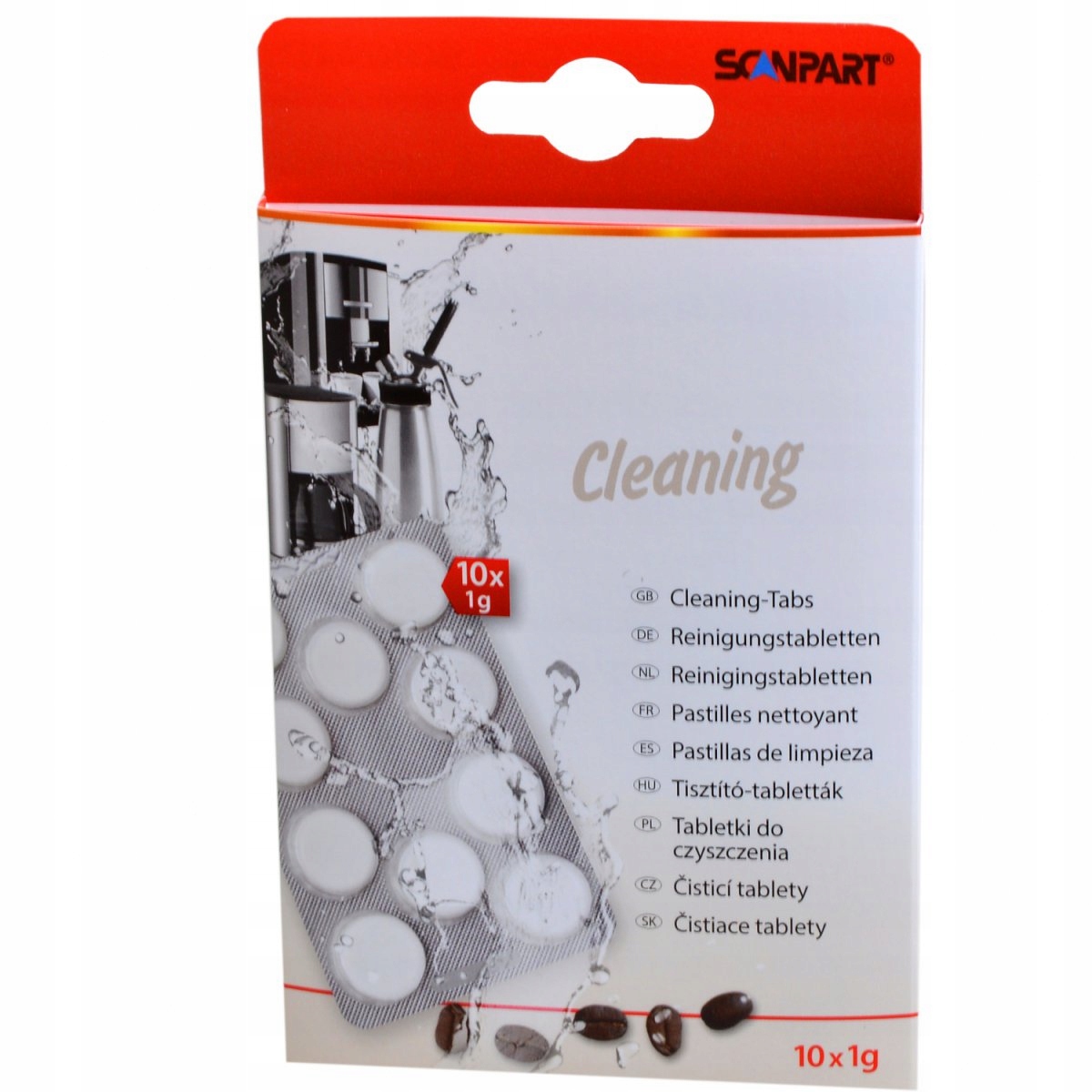 ScanPart Cleaning Tablets 2790000830 pre stroj na espresso