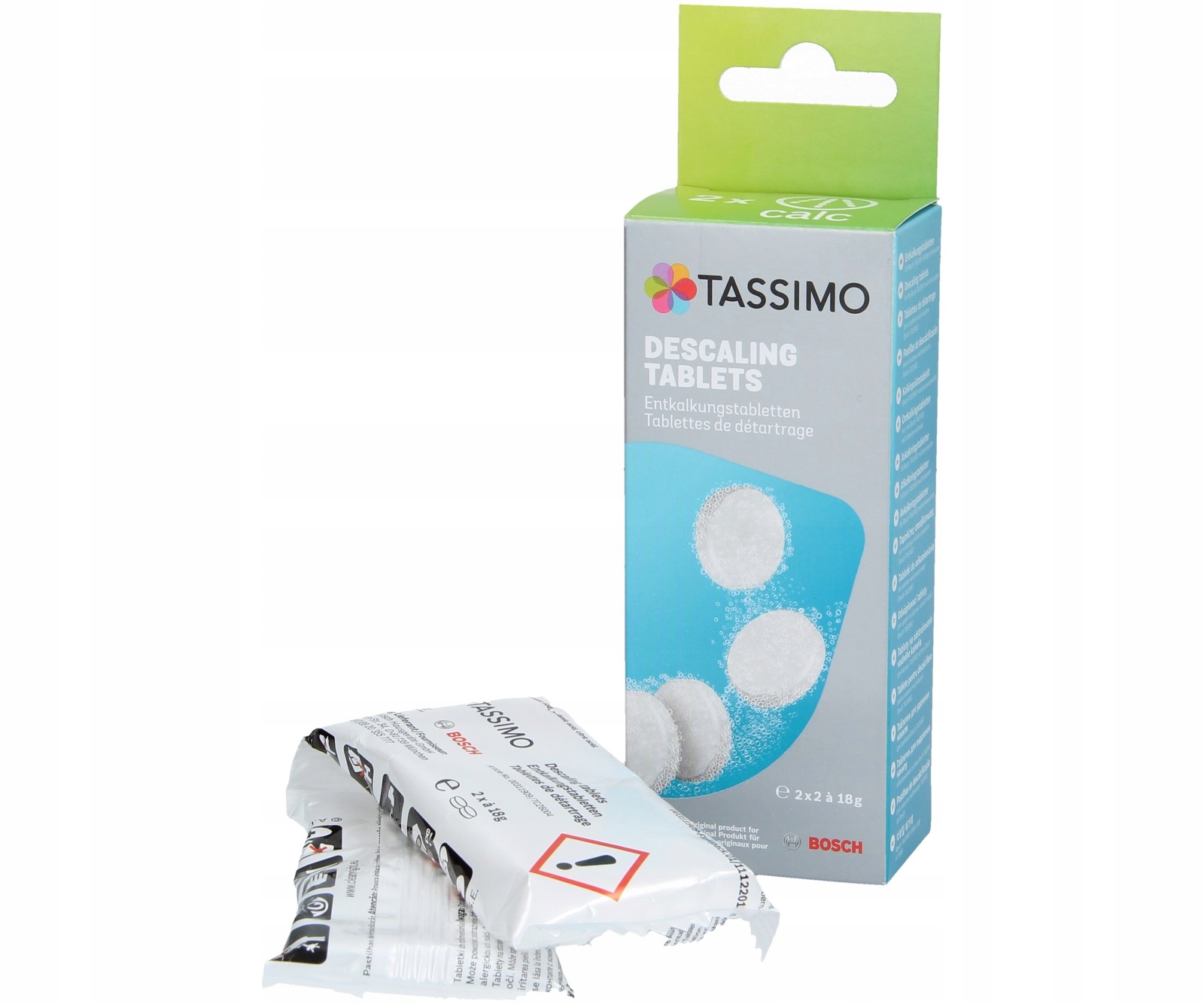 Tassimo TCZ6004 311909 DESKALING TABLETY