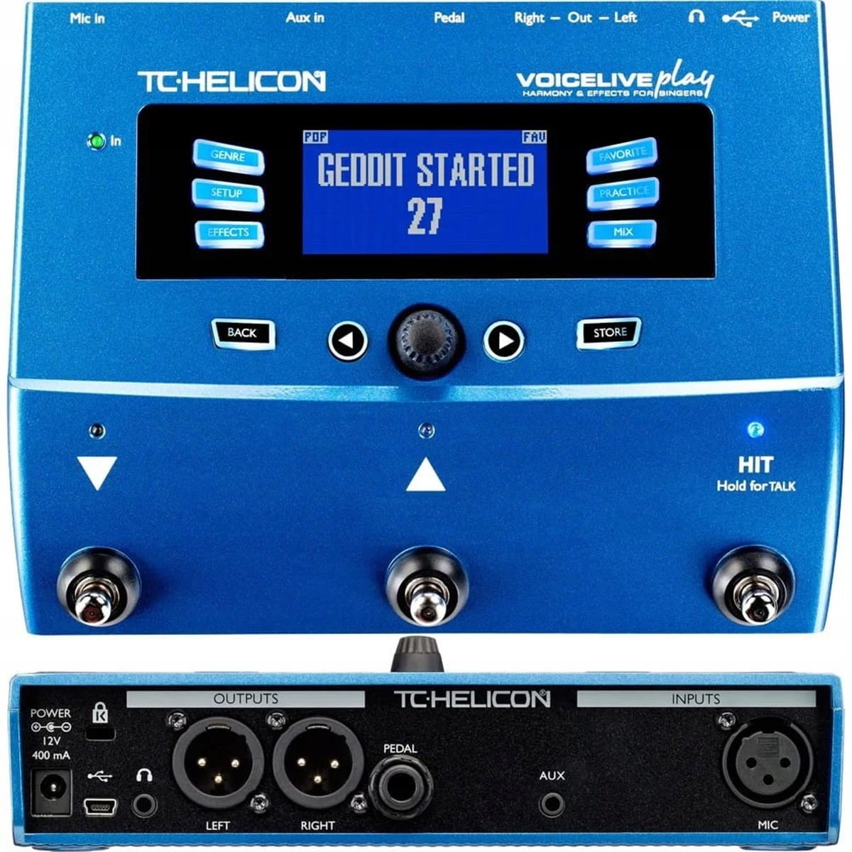 TC Helicon Voicelive Play vokálny procesor