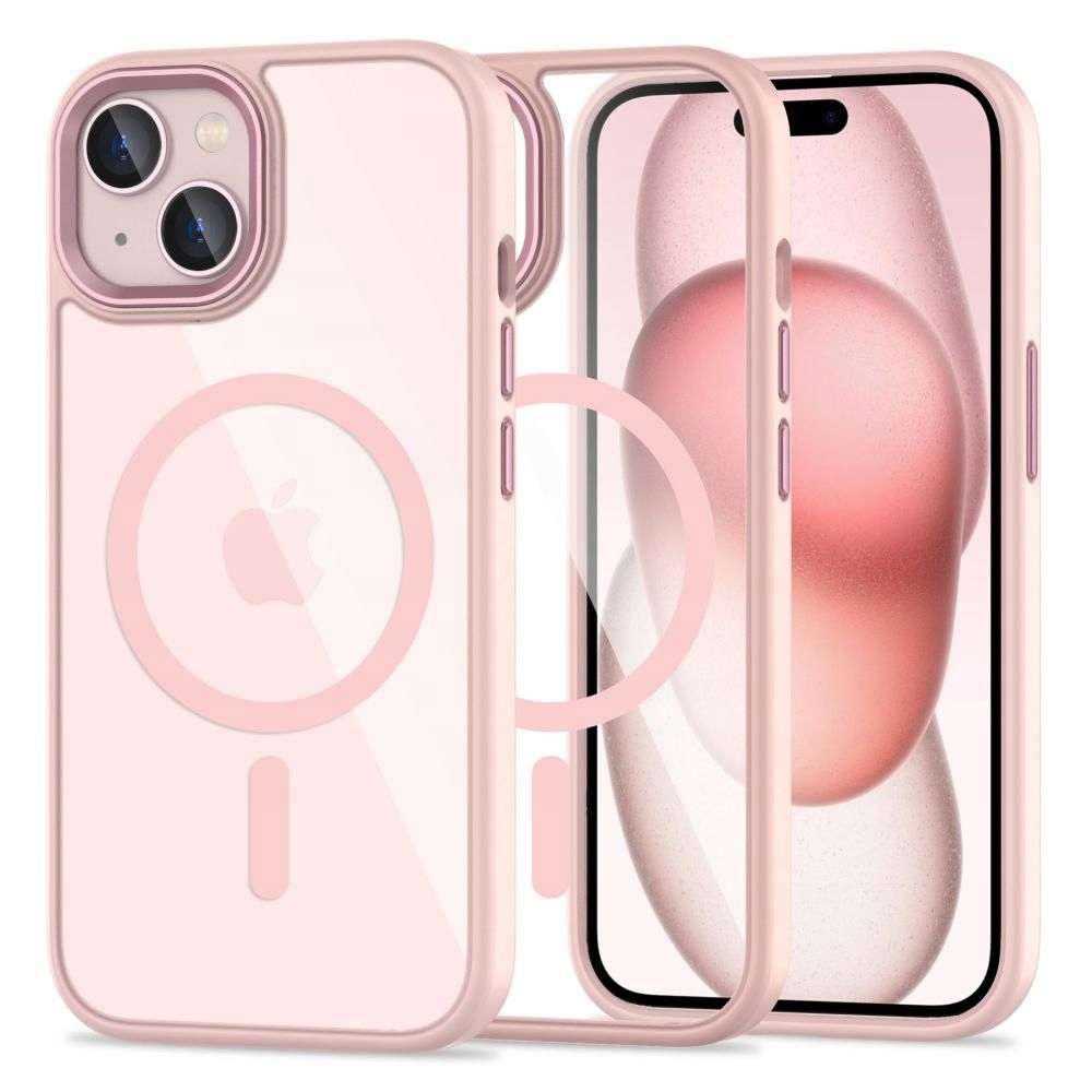 Tech-protect chrbty pre Apple iPhone 15 Magmat Magsafe pink