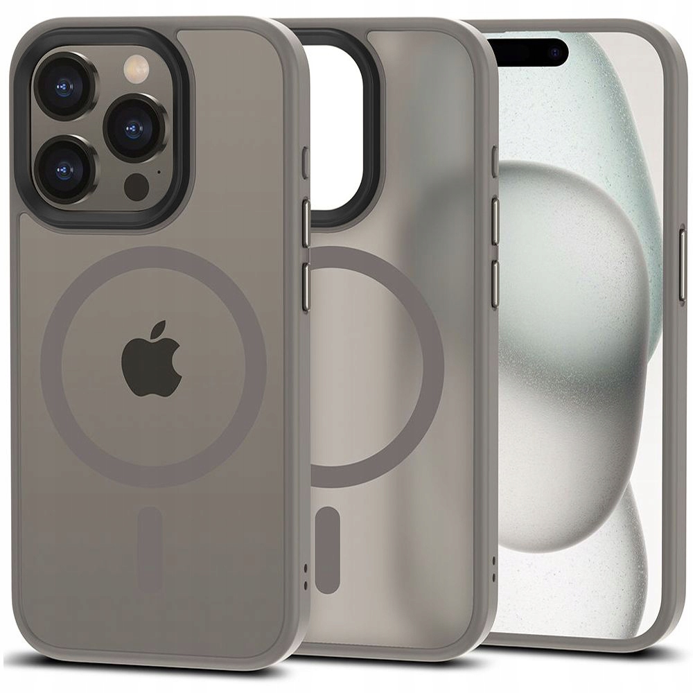 Chráňte zadnú časť telefónu Apple iPhone 15 Pro Magmat Magsafe sivá