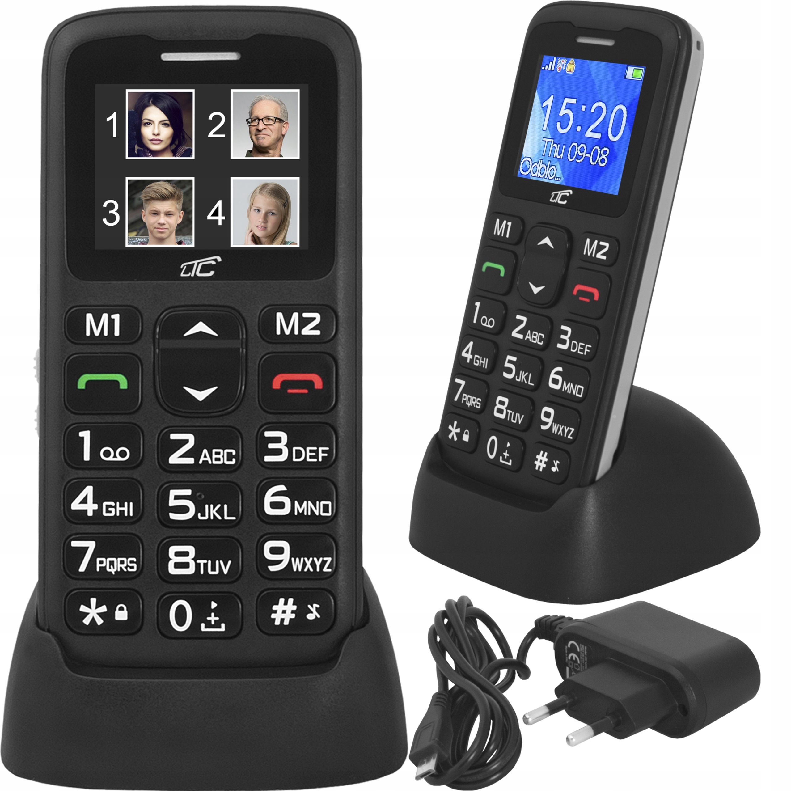 Mobilný telefón LTC MOB10 24 MB/32 MB 2G čierny