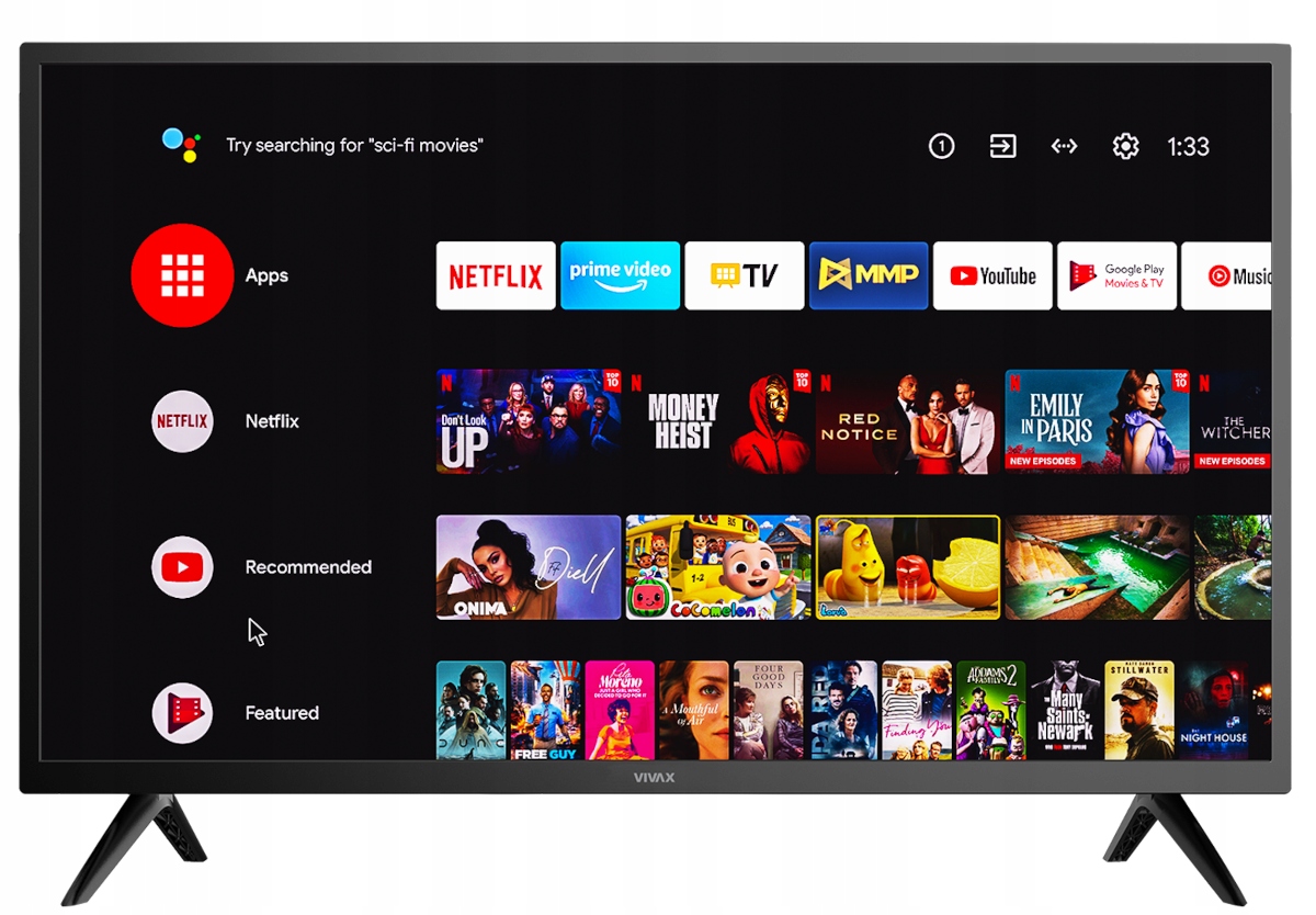Vivax 32LE20K 32" HD Ready LED TV, čierna