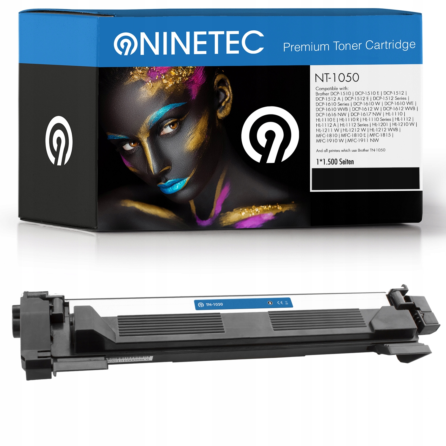 Toner NINETEC do Brother toner-brother-DCP-HL-MFC-tn1030-tn1050-1030 czarny (čierny)