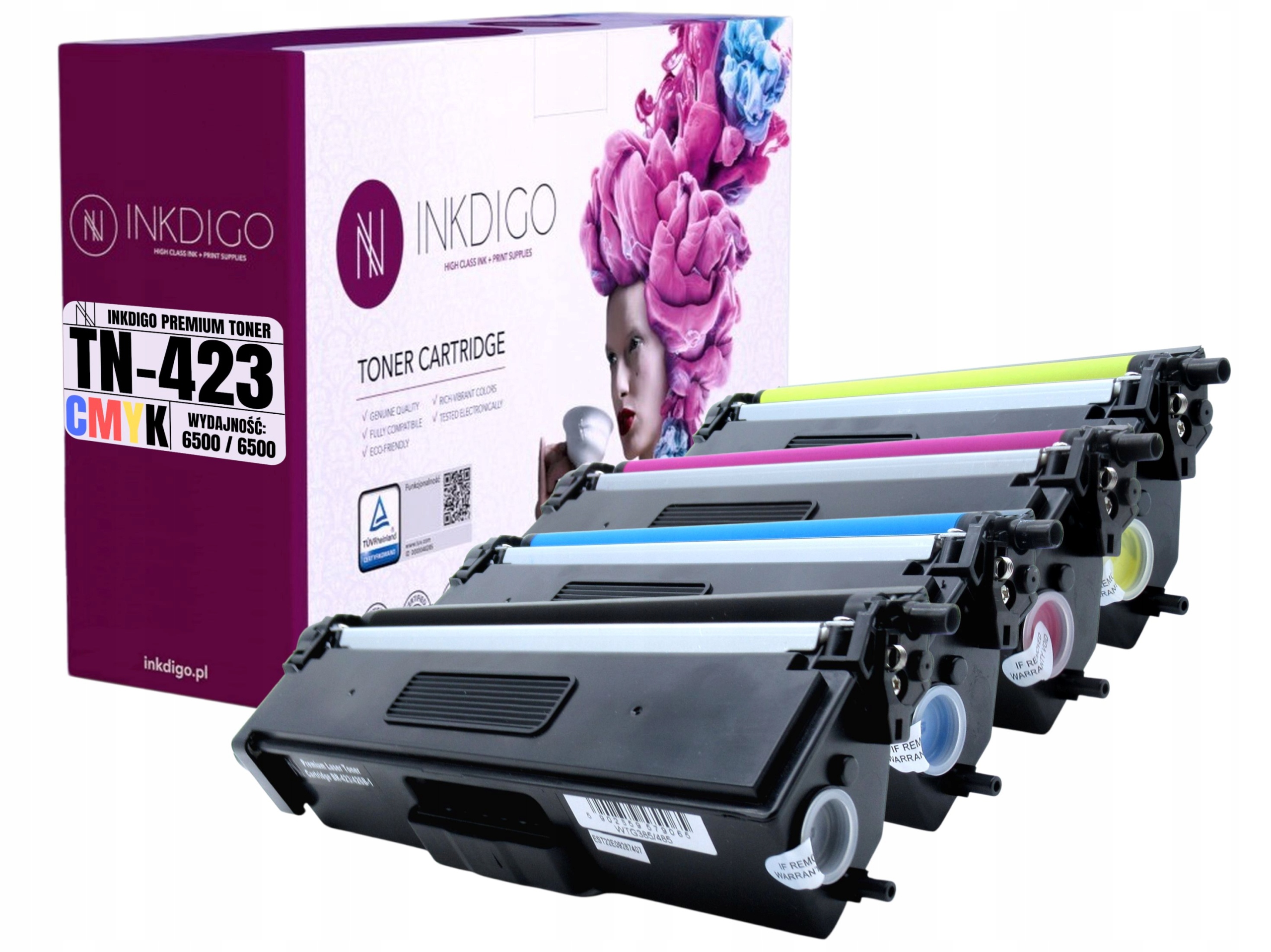 Toner Inkdigo do Brother TN-423 BCMY / BOX / MFC-L 8900 zestaw