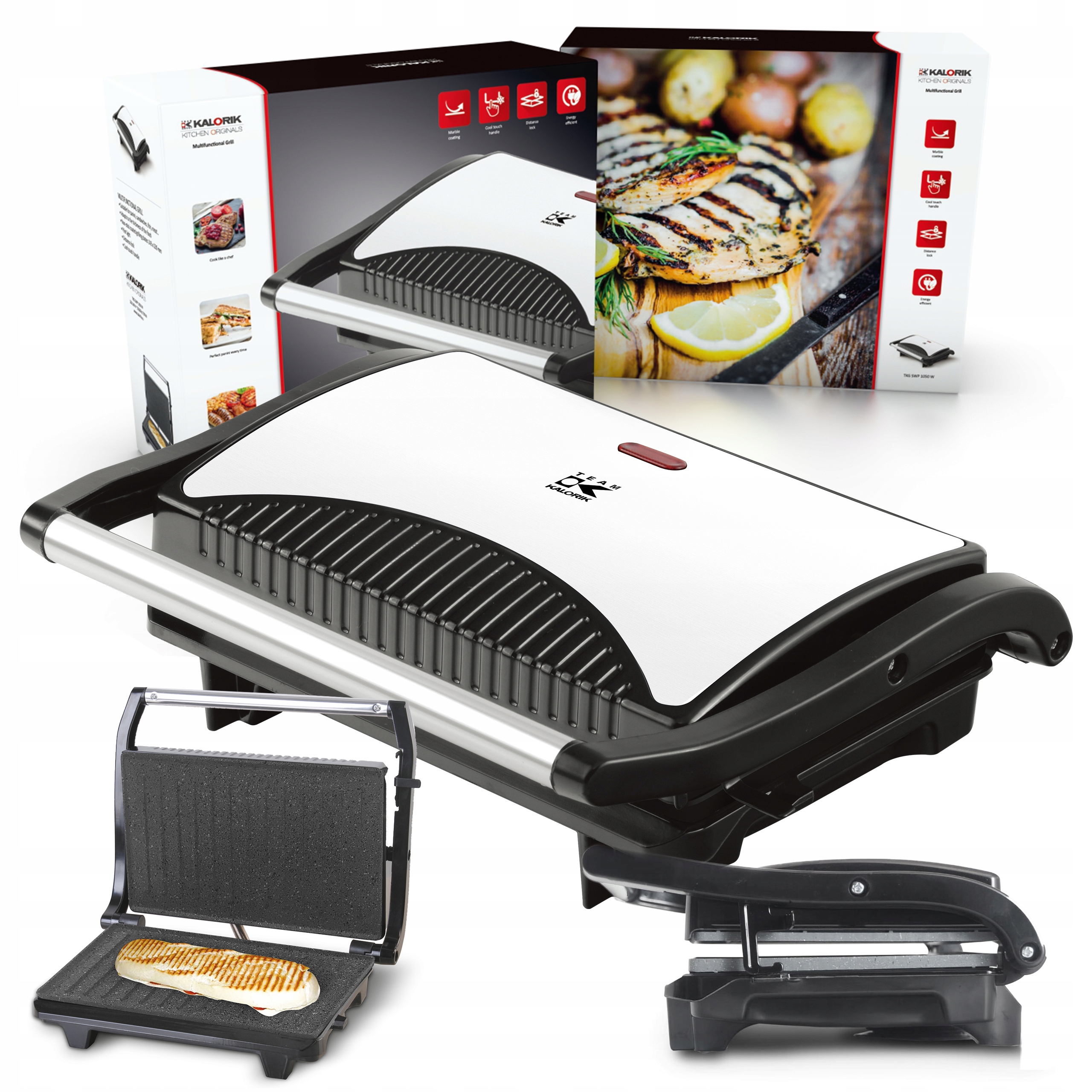 Hriankovač Kalorik SWP1050W, viacfarebný, 700W