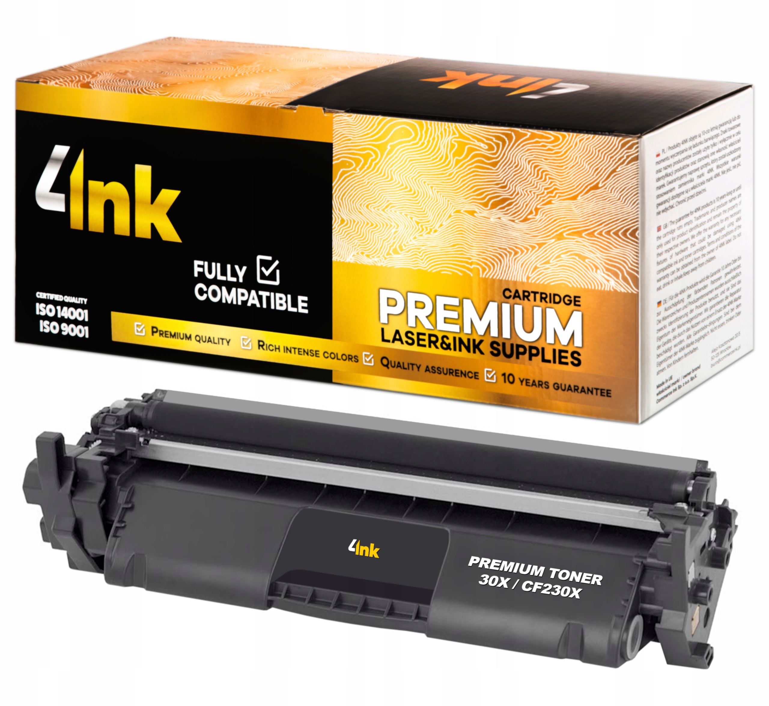 4INK toner pre HP CF230X čierny (čierny)