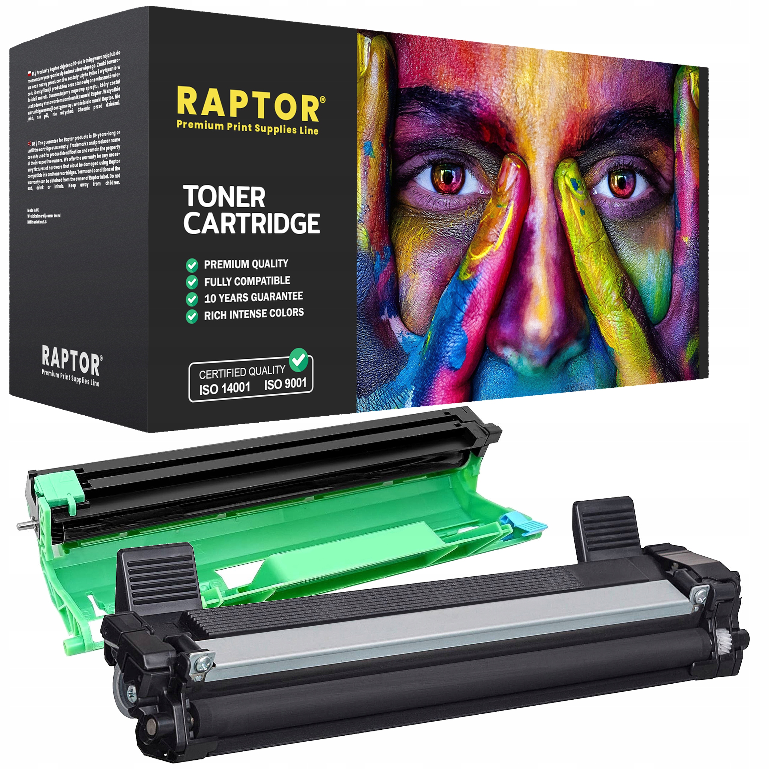Raptor Toner pre Brother Drum DR1030 / Toner TN1030 / HL 1210W čierny (čierny)