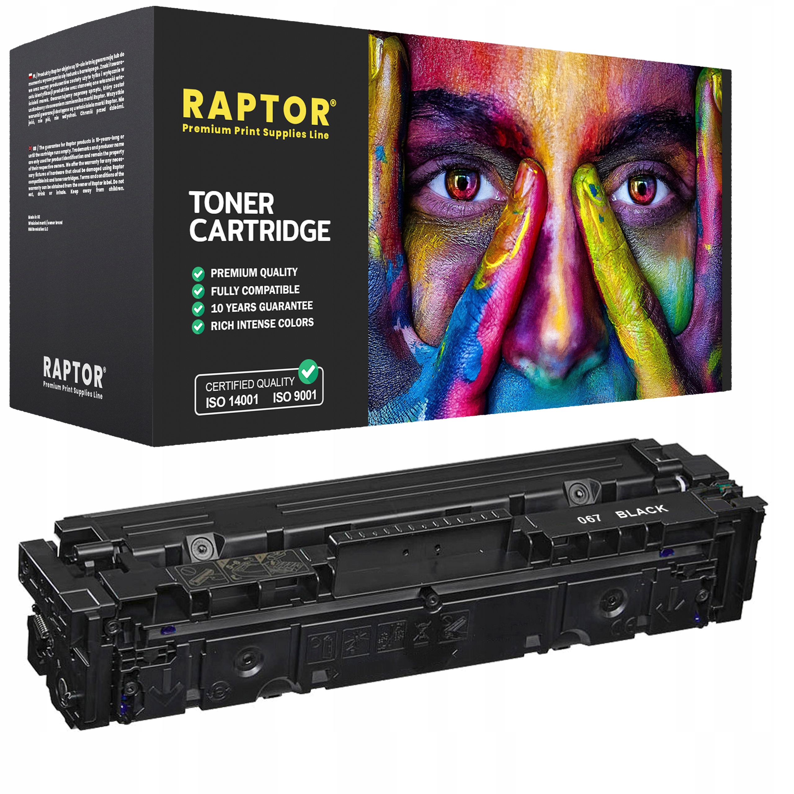 Toner Raptor pre Canon LBP631Cw / LBP633Cdw čierny (čierny)