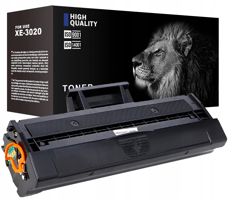 Biela kazeta na toner do XEROX 3020 czarny (čierna)