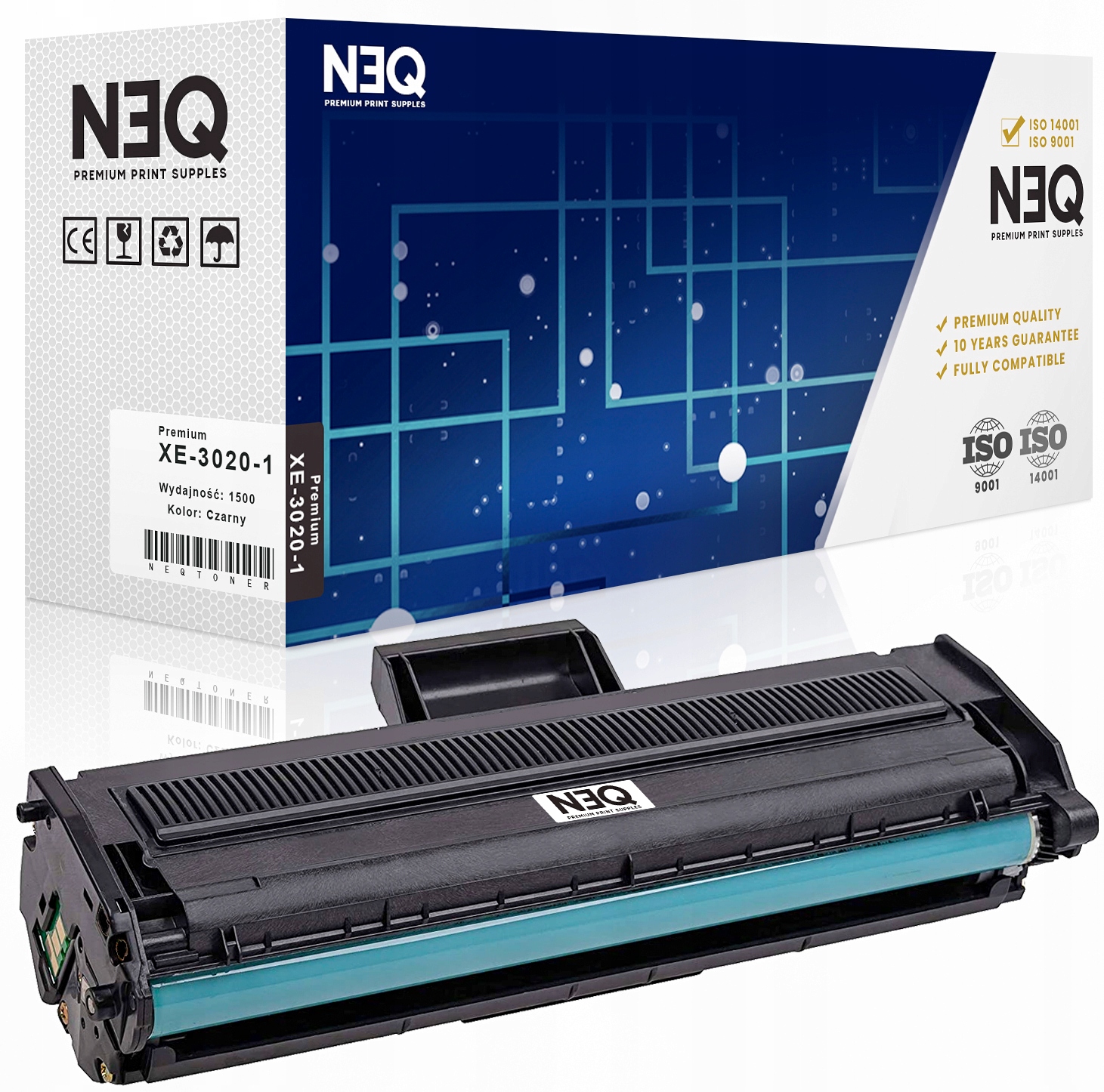 Toner NEQ do Xerox Phaser 3020 / WorkCentre 3025 czarny (čierny)