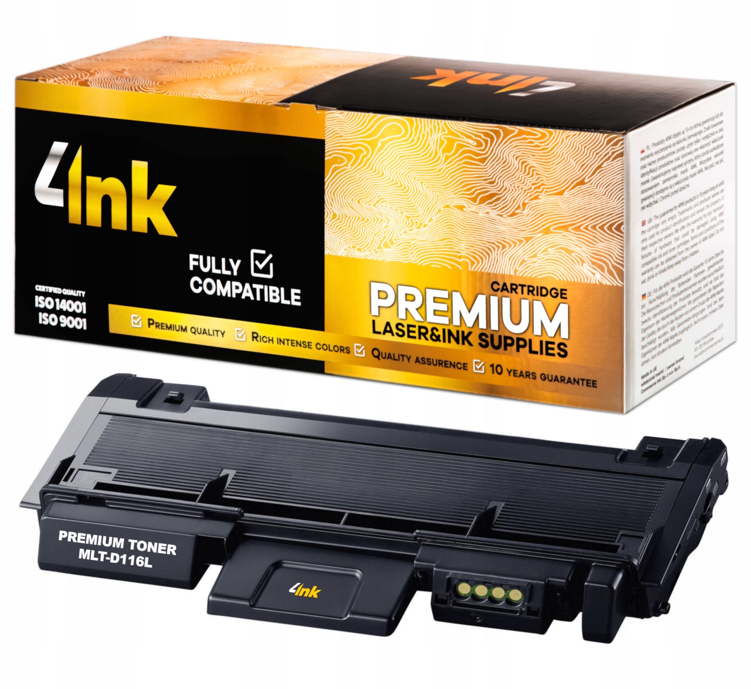 4INK toner pre Samsung MLT-D116L / 116L / D116L / SL XPRESS black (black)