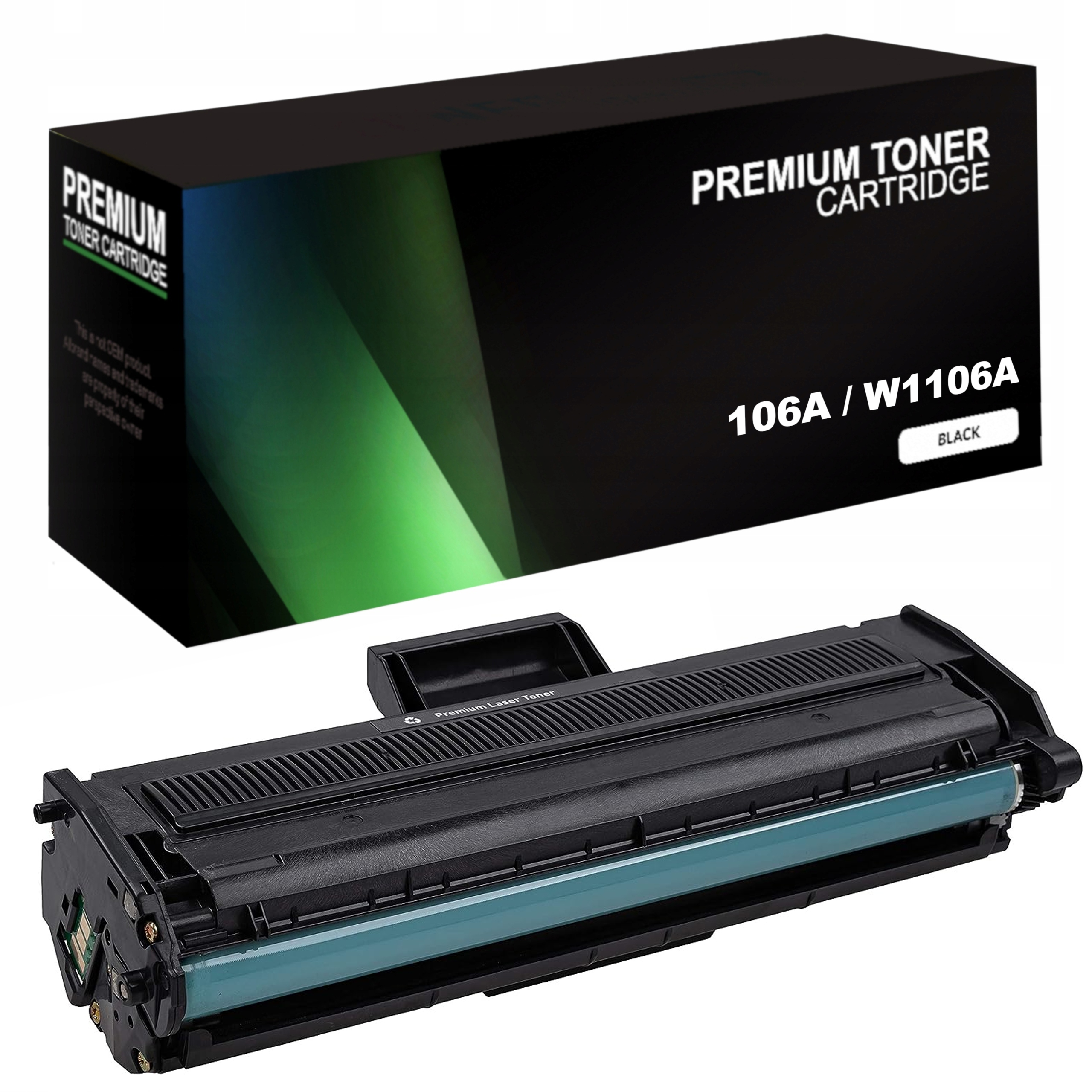 Obchodný tonerový atrament do HP HP-106A-W1106A-CHIP čierny (čierny)