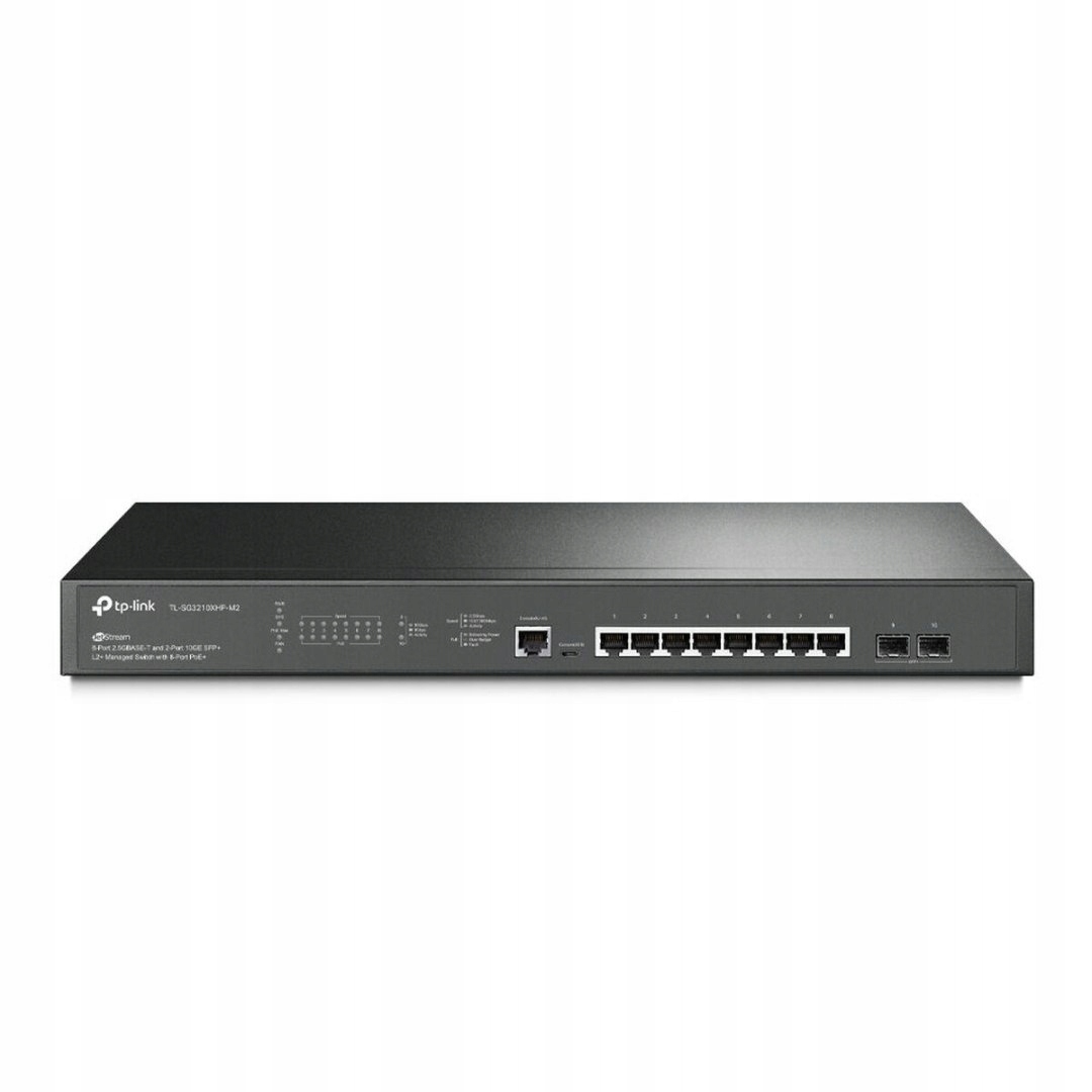 Spravovaný prepínač TP-LINK SG3210XHP-M2 8x2.5GE PoE+ 2SFP+