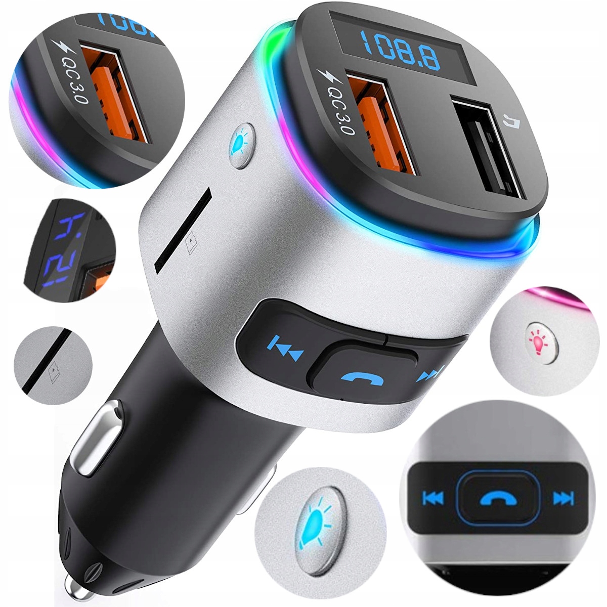 Vysielač automobilu DMT vysielača-bluetooth-DM
