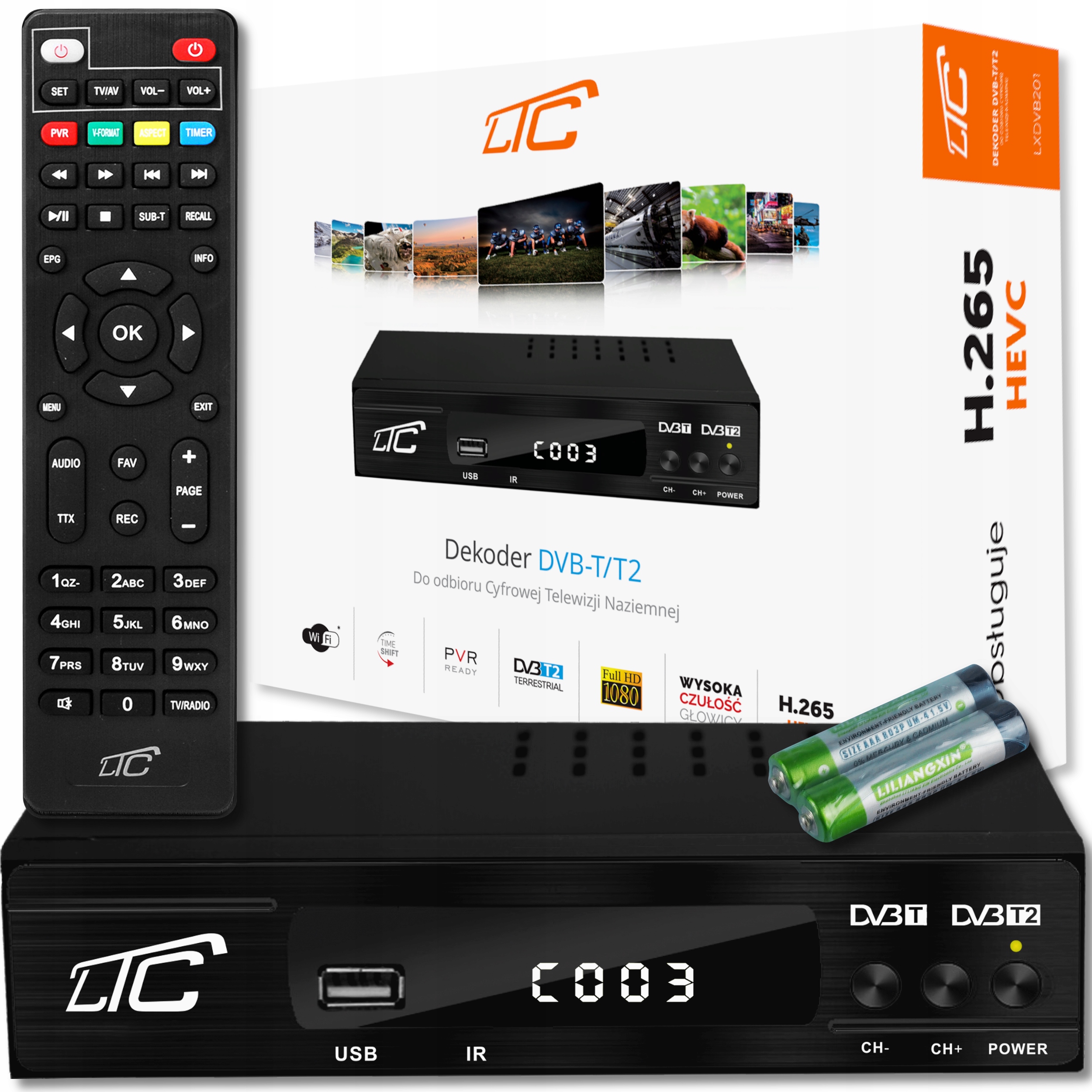 Tuner DVB-T2 LTC DVB302