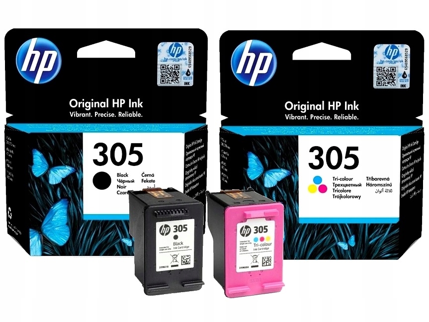 Sada atramentov HP 305 6ZD17AE