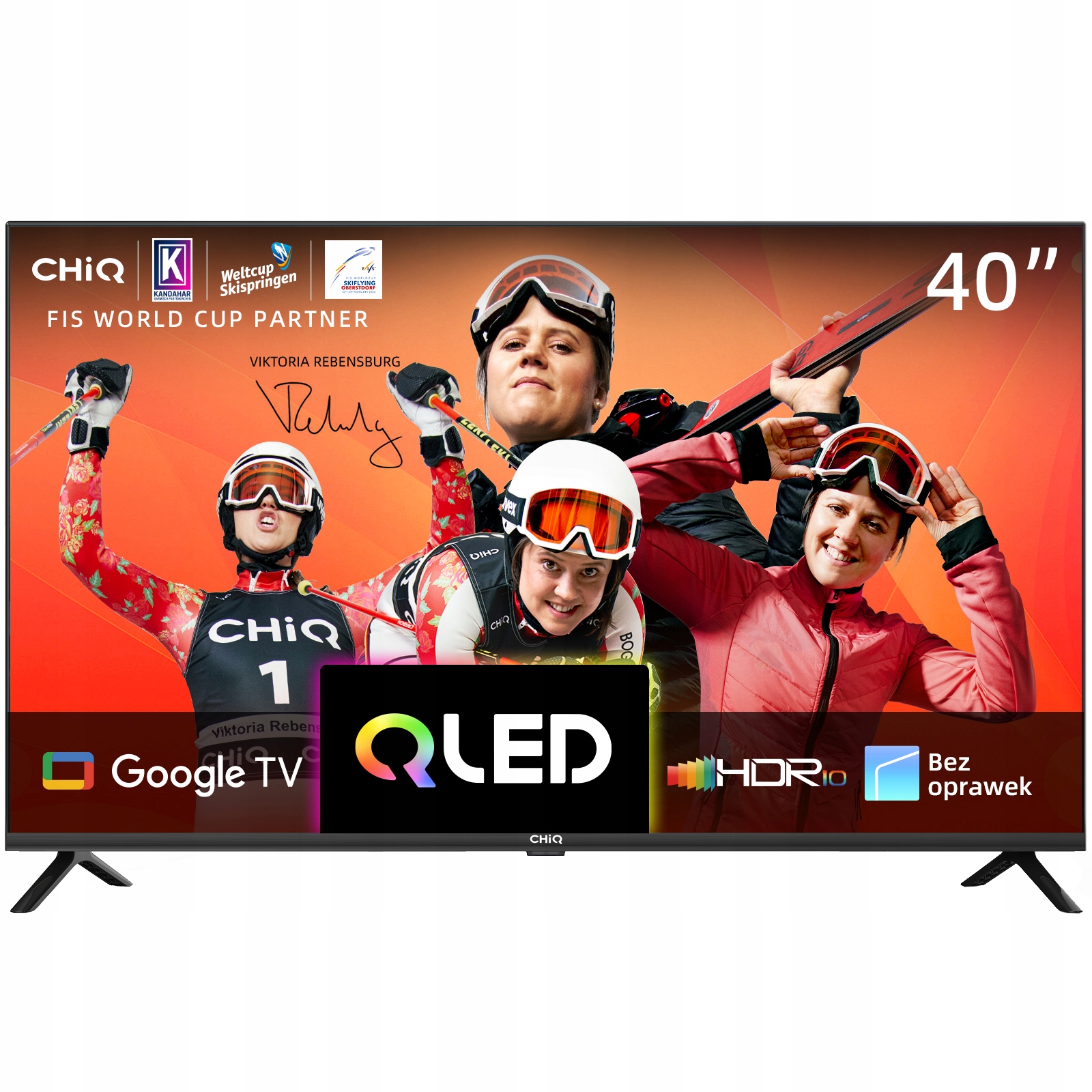 QLED TV CHiQ L40QH7G 40" Full HD čierna