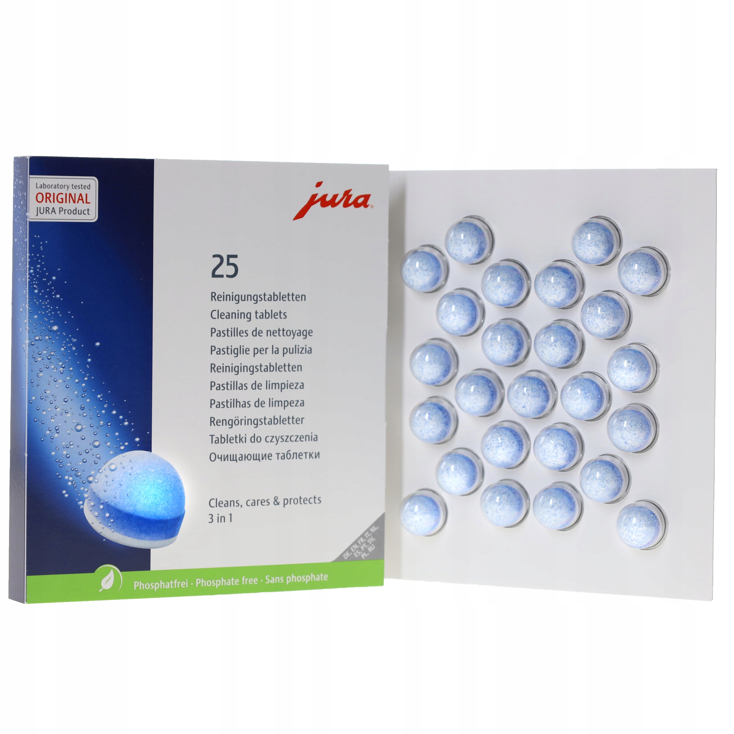 Čistiace tablety Jura 24190 25 kusov