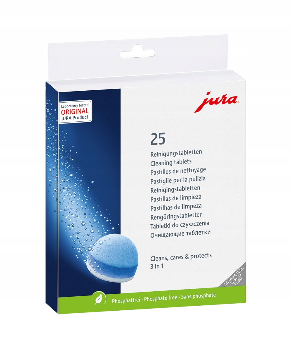 Čistiace tablety Jura 24190 25 kusov