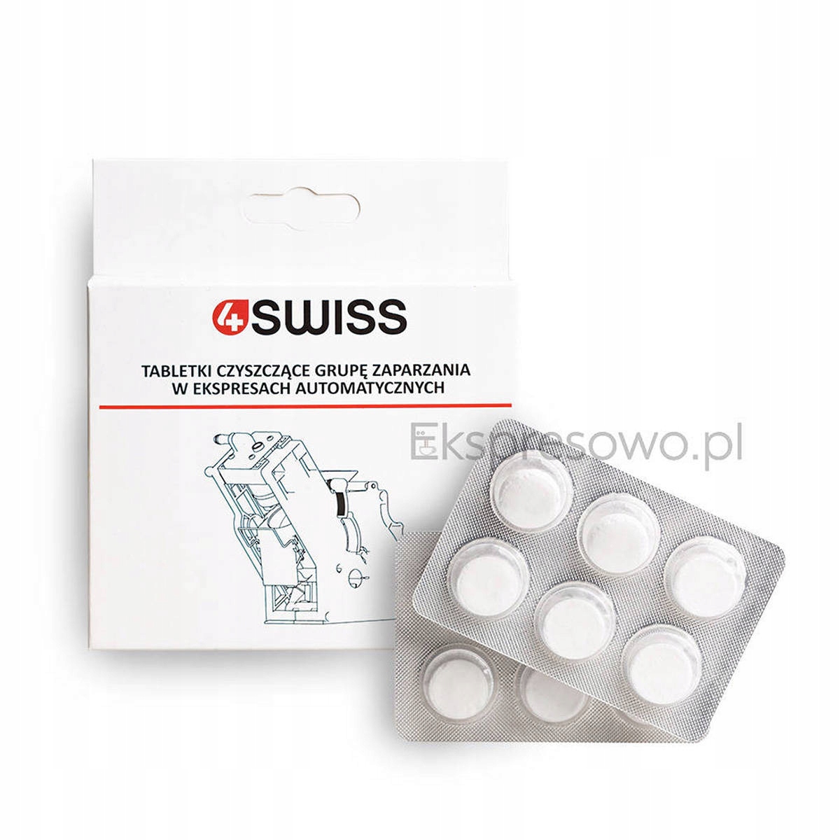 Čistiace tablety pre 4Swiss zadarmo 12 kusov
