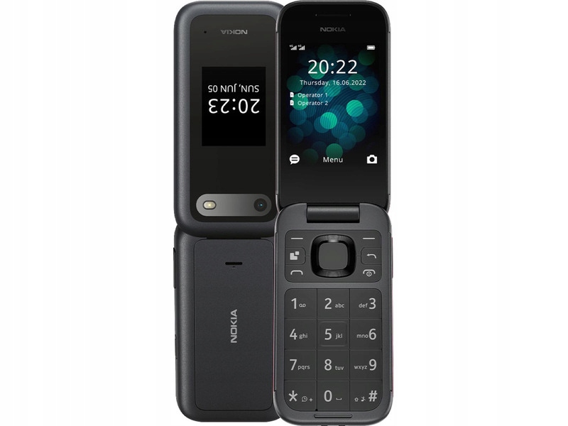 Mobilný telefón Nokia 2660 Flip 48 MB / 128 MB 4G (LTE) čierny