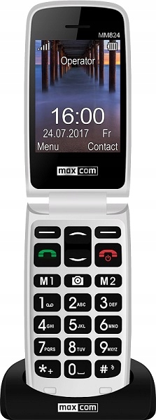 Mobilný telefón Maxcom Comfort MM824 16 MB 2G čierny