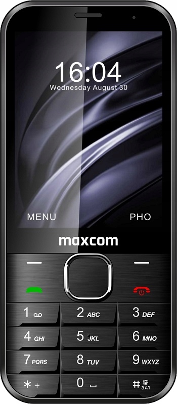 Mobilný telefón Maxcom MM334 1 GB / 2 MB čierny