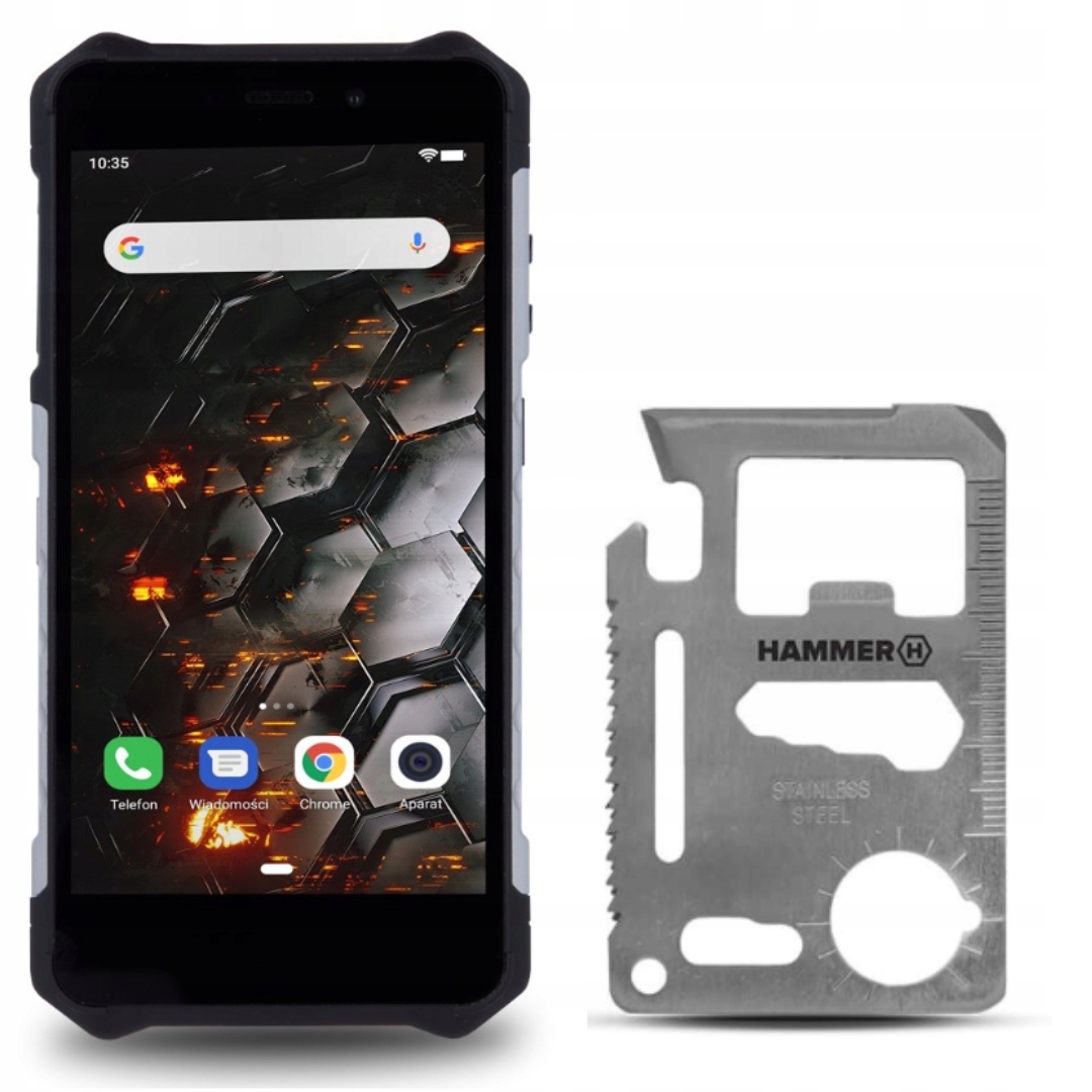 Hammer Iron 3 GB / 32 GB 4G (LTE) smartfón, strieborný