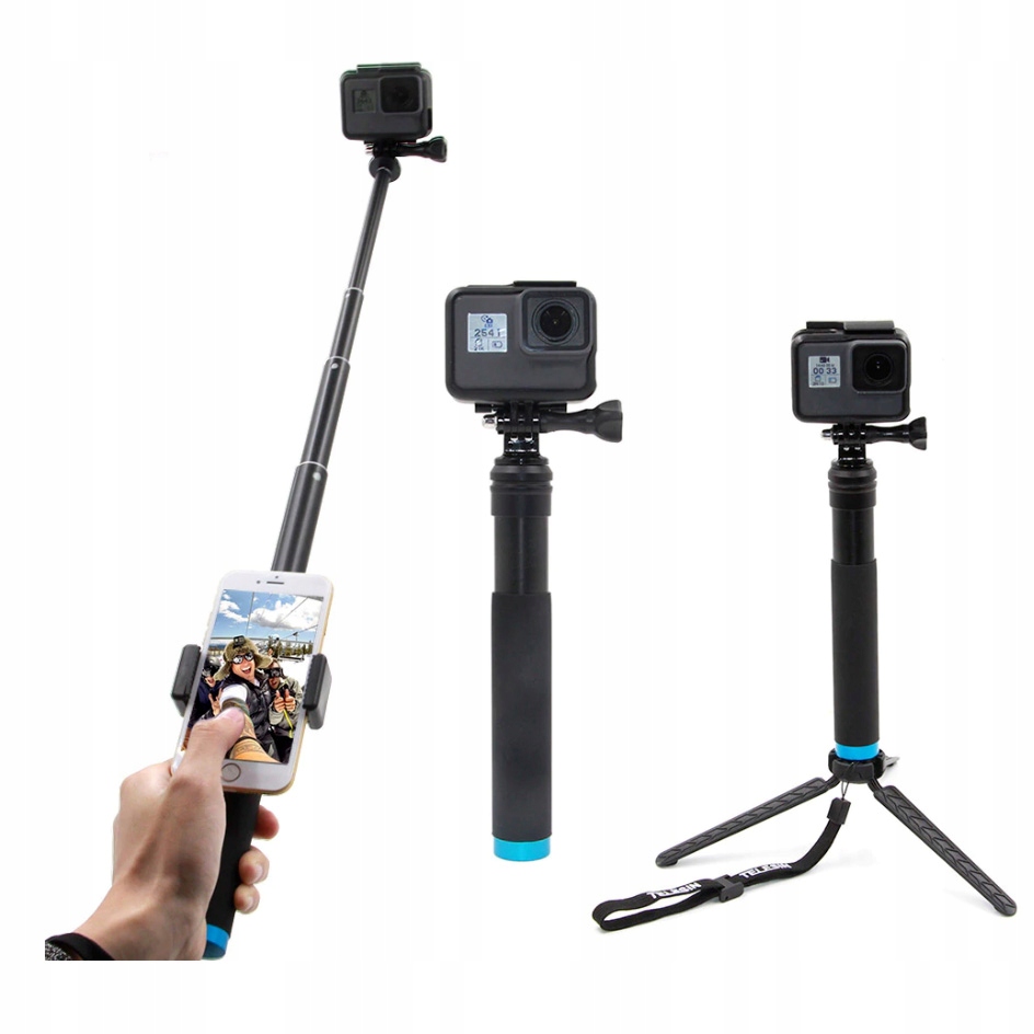 TELESÍNOVÝ RUČNÝ ĎALEKOHĽAD GOPRO PREDLŽITEĽNÝ