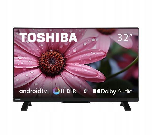LED televízor Toshiba 32WA2363DG s uhlopriečkou 32" a uhlopriečkou HD Ready, systémom Android a HDR10.