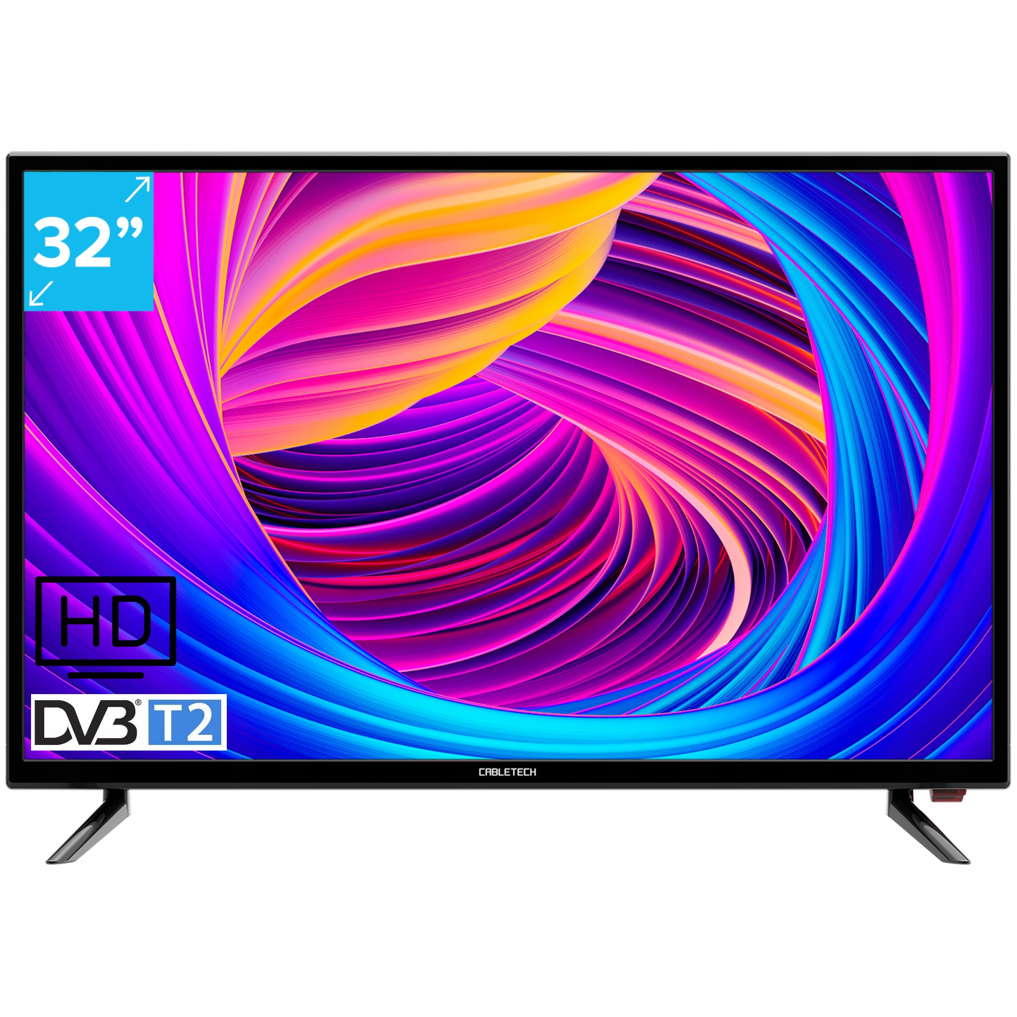 Cabletech URZ0339 32" HD Ready LED TV, čierna