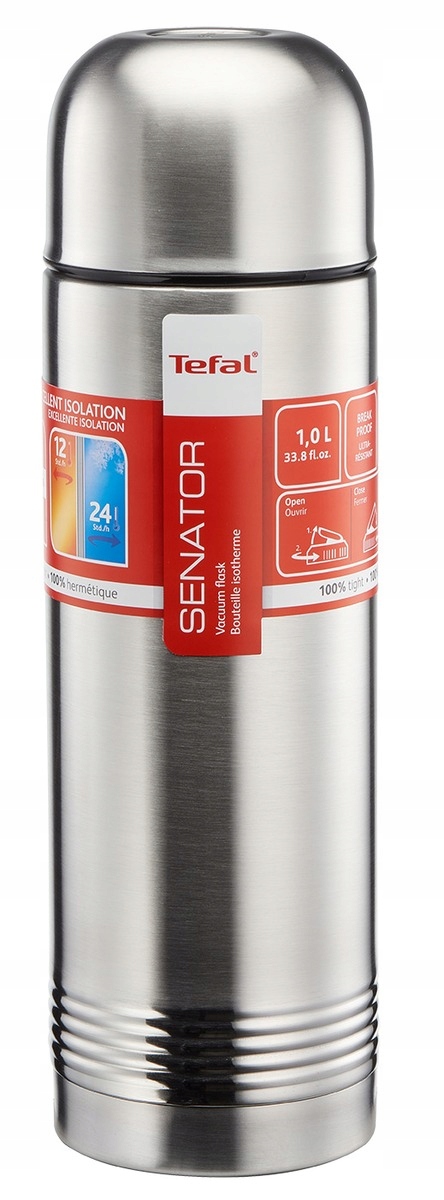 Termoska TEFAL K3063414 SENATOR STEEL 1L