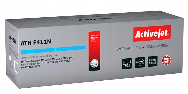 Toner ActiveJet pre HP ATH-F411N modrý (azúrový)