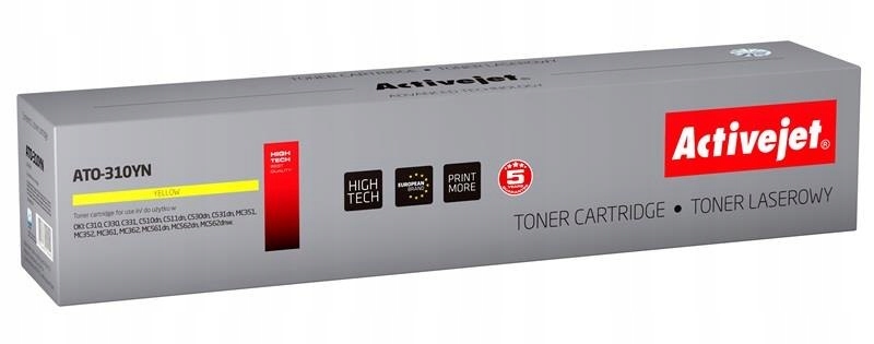 Toner ACTIVEJET OKI ATO-310YN náhradný OKI 44469704 2000 strán žltý