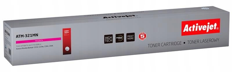 Toner ActiveJet pre Konica Minolta červený (purpurový)