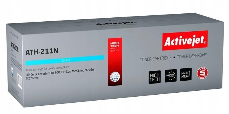 Toner ACTIVEJET HP ATH-211N CF211A 131A M251n azúrový