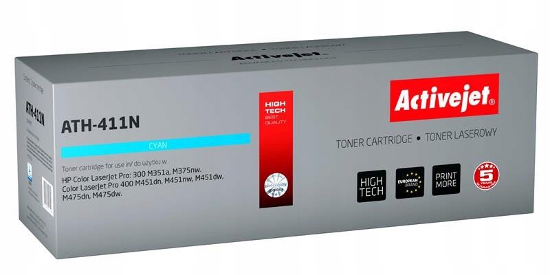 Toner ActiveJet pre HP modrý (azúrový)