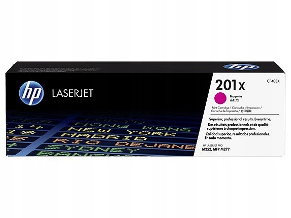 Červený (purpurový) toner HP CF403X