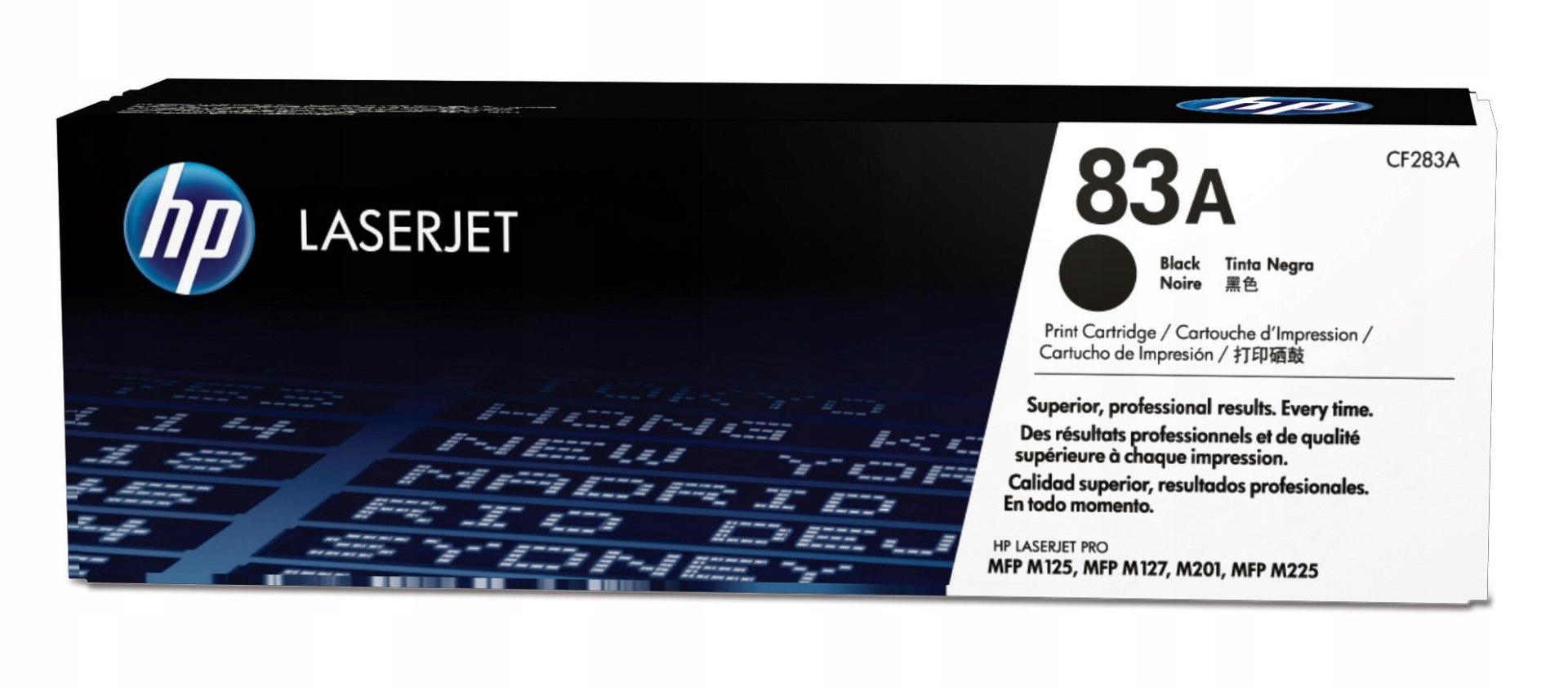 Čierny toner HP CF283A