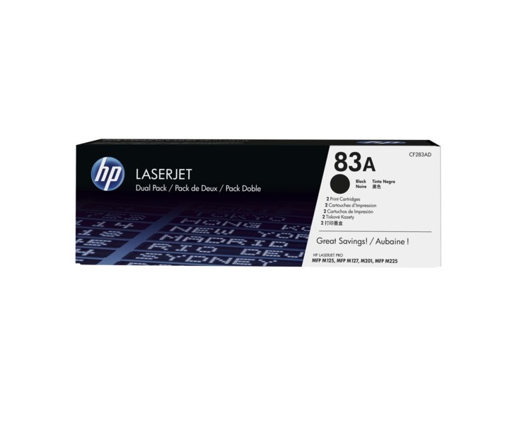 Toner HP 83A CF283AD čierny