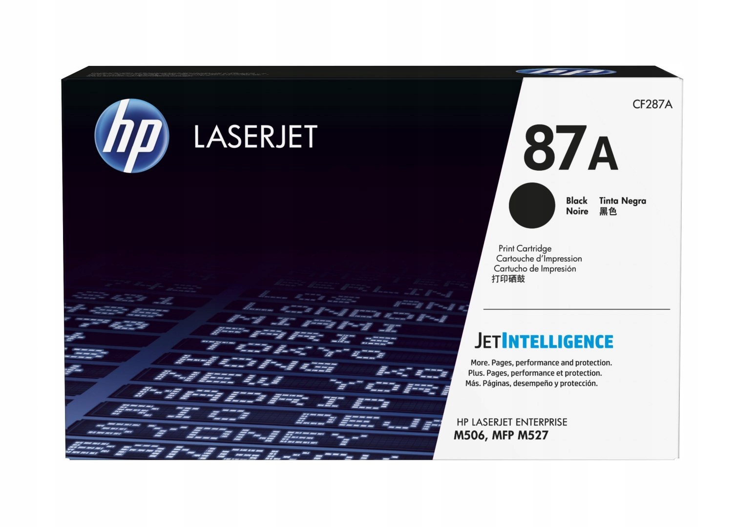 Čierny toner HP CF287A