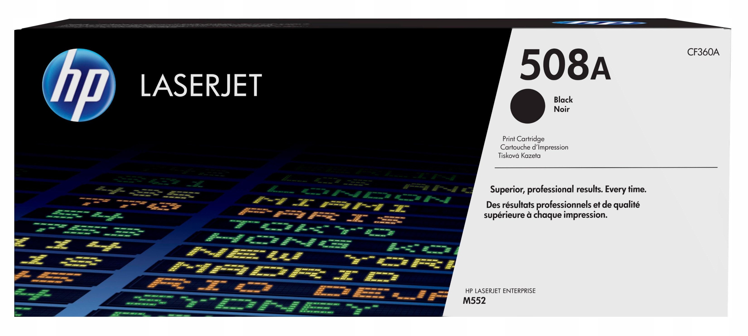 Čierny toner HP CF360A