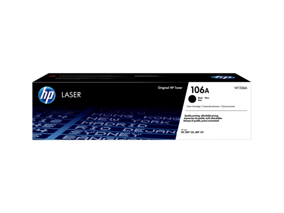 Čierny toner HP W1106A