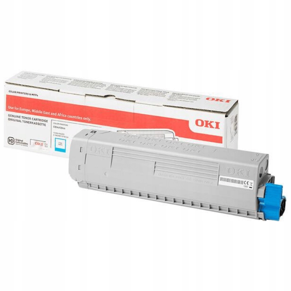 Toner OKI C834/844 46861307 azúrový 10k