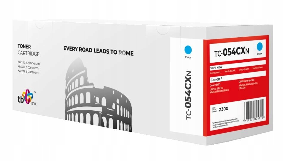 Toner TB PRINT pre Canon LBP 620C 054H TC-054CXN azúrový 100%