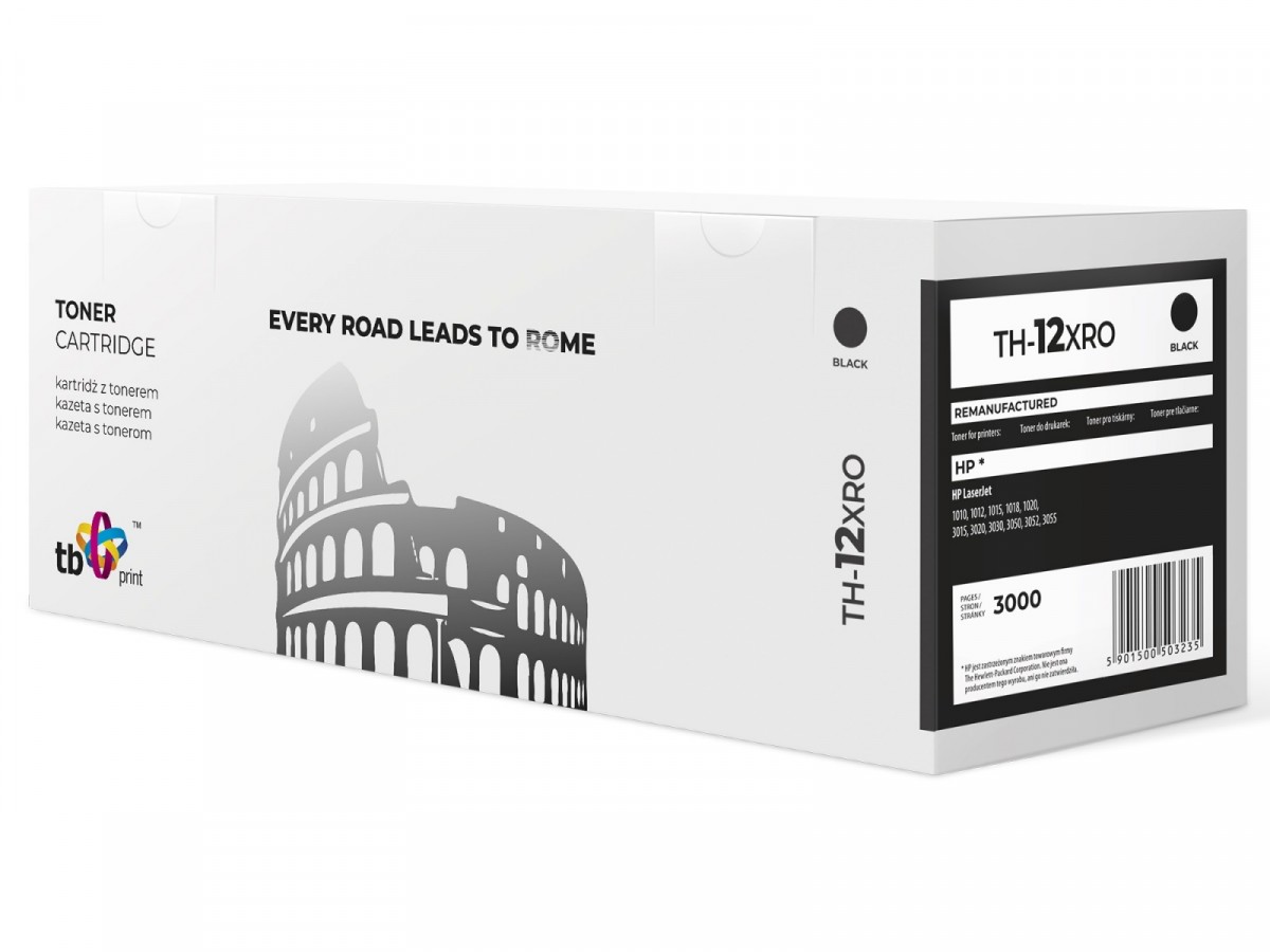 Toner TB pre HP TH-12XRO čierny (čierny)