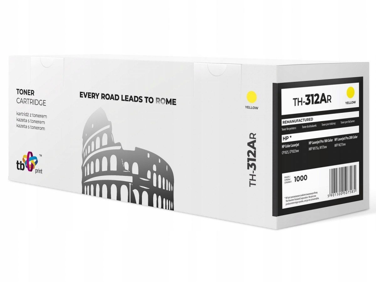Toner TB pre HP TH-312AR žltý