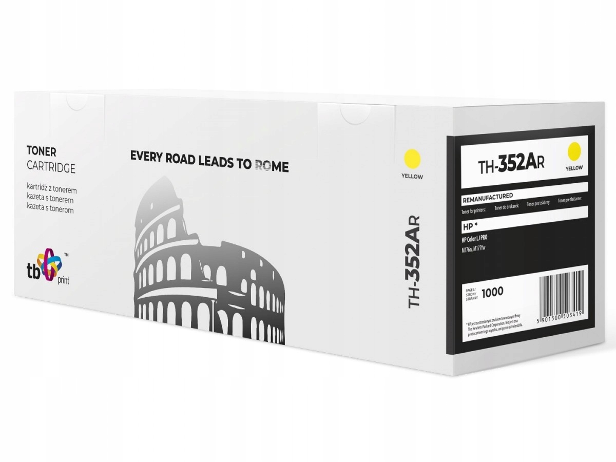 Toner TB PRINT pre HP LJ M176 TH-352ARO Žltý ref.