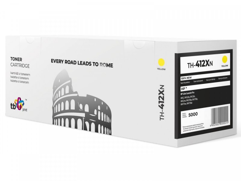 Toner TB pre HP TH-412XN žltý